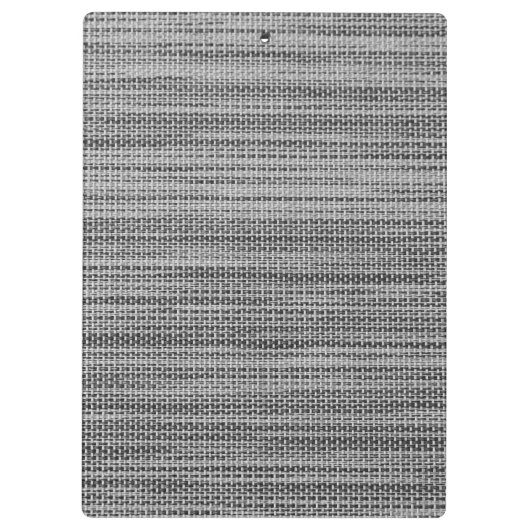 Faux Grey Fabric Cloth Modern Design Cliboard Klembord (Achterkant)
