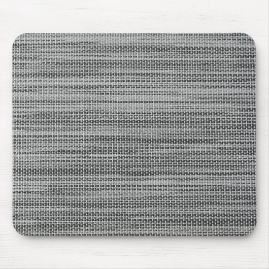 Faux Grey Fabric Cloth Modern Design Muismat (Voorkant)