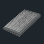 Faux Grey Fabric Cloth Modern Trifold Wallet Drievoud Portemonnee<br><div class="desc">Faux Grey Fabric - Modern - Kies / voeg uw unieke tekst / naam / kleur / lettertype / grootte / elementen toe - maak uw speciale cadeautje - vergroot en verwijder of verwijder elementen / tekst met aanpassingsgereedschap! Ontwerp door MIGNED. Zie mijn andere projecten - ontwerp en schilderijen. Je...</div>