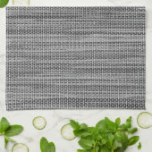 Faux Grey Fabric Kitchen Towels - Modern Theedoek (Gevouwen)