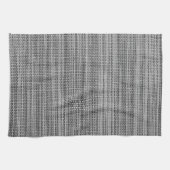 Faux Grey Fabric Kitchen Towels - Modern Theedoek (Horizontaal)