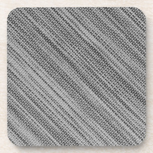 Faux Grey Fabric Onderzetters
