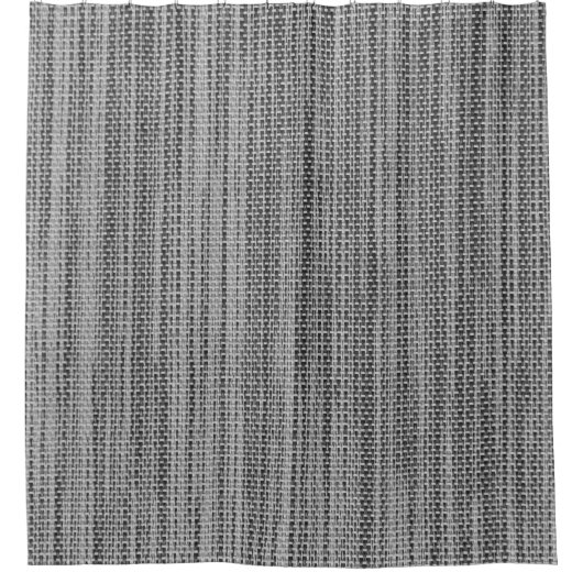 Faux Grey Fabric Shower Curtain - modern design Douchegordijn (Voorkant)