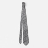 Faux Grey Fabric-Stropdas Stropdas (Achterkant)