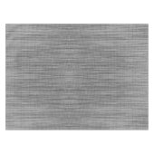 Faux Grey Fabric Tablecloth Tafelkleed (Voorkant (Horizontaal))