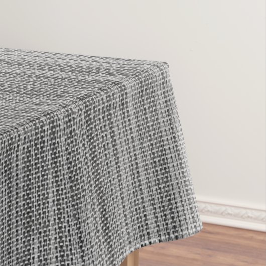 Faux Grey Fabric Tablecloth Tafelkleed (Voorbeeld)