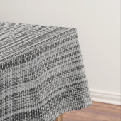 Faux Grey Fabric Tablecloth Tafelkleed (Voorbeeld)