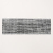 Faux Grey Fabric Yoga Mat (Voorkant (horizontaal))