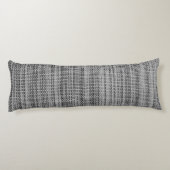 Faux Grey Stof Body Kussen (Achterkant)