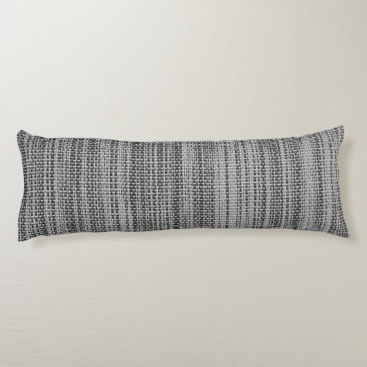 Faux Grey Stof Body Kussen (Achterkant)