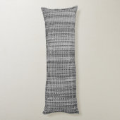 Faux Grey Stof Body Kussen (Achterkant (Verticaal))