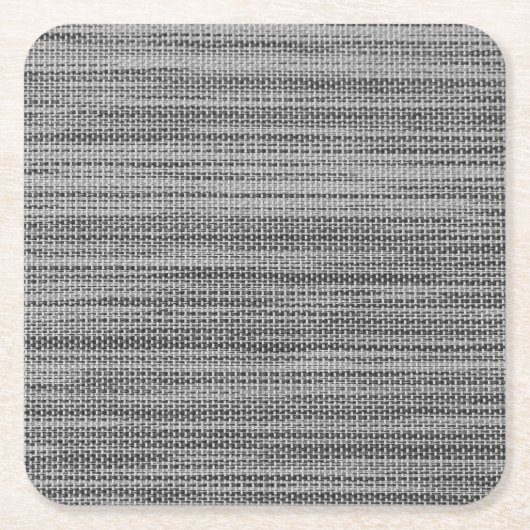Faux Grey Stof Doek Papier Onderzetter (Voorkant)