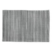 Faux grijs stof kussen Hoesje Kussensloop (Achterkant)