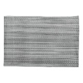 Faux grijs stof kussen Hoesje Kussensloop (Achterkant)