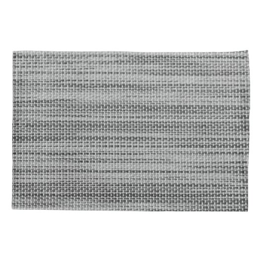 Faux grijs stof kussen Hoesje Kussensloop (Achterkant)