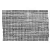 Faux grijs stof kussen Hoesje Kussensloop (Voorkant)