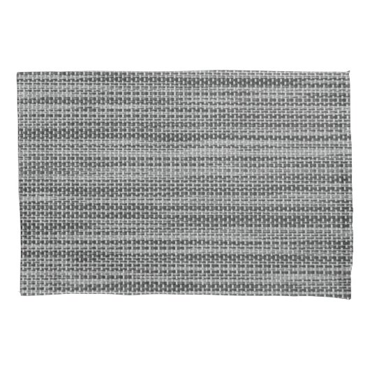 Faux grijs stof kussen Hoesje Kussensloop (Voorkant)