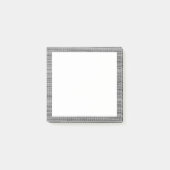 Faux grijze stof ingelijst Post het notities Post-it® Notes (Voorkant)