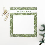 Faux groene glitter-textuur: kijk met aangepaste t notitieblok<br><div class="desc">Het digitaal gecreëerde groene kleur glitter textuurontwerp van Destei samen met een verpersoonbaar tekstgebied. MEDEDELING: ER IS GEEN ECHTE GLITTER OP DIT OBJECT. HET ONTWERP IS EEN DIGITAAL AFBEELDING EN ZAL OP HET PRODUCT WORDEN AFGEDRUKT.</div>