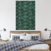 Faux Groene Steen Zeemeermin Schalen Canvas Afdruk (Insitu (Slaapkamer))