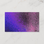 Faux Hammered Metal Visitekaartjes (Achterkant)