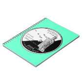 Faux Hawaii State Quarter Notitieboek (Linkerzijde)