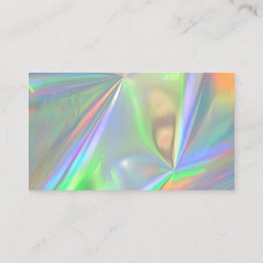 Faux Holo Hartelijk dank voor het Visitekaartje va (Achterkant)