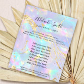 FAUX-holograaf Flyer