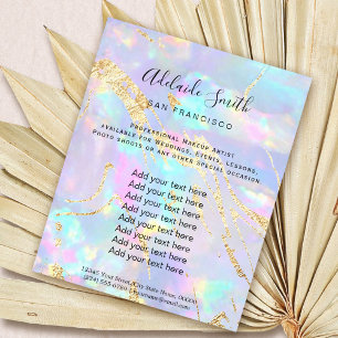 FAUX-holograaf Flyer