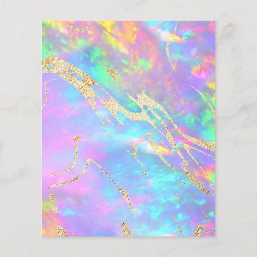 FAUX-holograafbrochure Flyer (Achterkant)