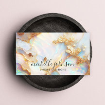 Faux Holografisch Iriserend Opal Crystal Creatief