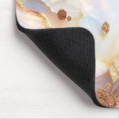 Faux holografische iriserende opaal kristal fantas muismat (Hoek)