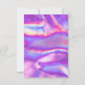 Faux Holographic Hallo Dank u wel Media Insert (Achterkant)