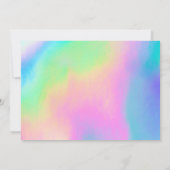 Faux Holographic Hartelijk dank voor mediuminvoege Kaart (Achterkant)