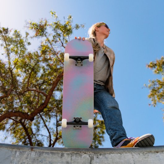 Faux Holographic Ripple Glass Texture Persoonlijk Skateboard (Buiten 1)