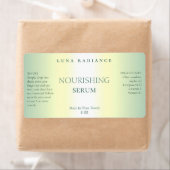 FAUX Holographic Serum Labels (Insitu)