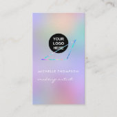 Faux Holographic Visitekaartje (Voorkant)