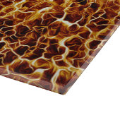 Faux Hot Lava-textuur Snijplank (Hoek)
