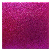 Faux Hot Pink Glitter Background Sparkle Poster (Voorkant)