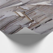 Faux-hout Rustisch verpakkingspapier Cadeaupapier (Hoek)