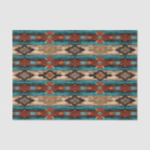 Faux houten betegelde Westerne patroondecoupage Tissuepapier (Voorkant)