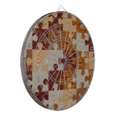 Faux-houtpuzzel Dartbord (Voorkant Links)