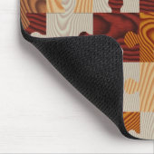 Faux-houtpuzzel Muismat (Hoek)