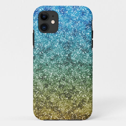 Faux Ice Glitter Case-Mate iPhone Case (Achterkant)