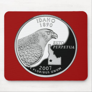 Faux Idaho State Quarter Muismat