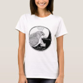 Faux Idaho State Quarter T-shirt (Voorkant)