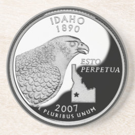 Faux Idaho State Quarter Zandsteen Onderzetter