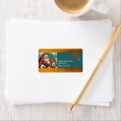 Faux illustratie Sinterklaas ReAdL2 Etiket (Insitu)