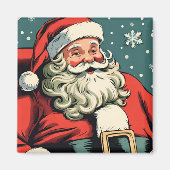 Faux illustratie Sinterklaas SqM2 Magneet (Voorkant)