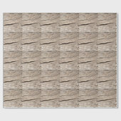 Faux, in een rack geplaatst boomschors cadeaupapier (Vlak)